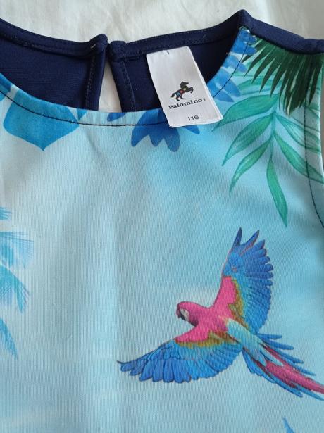 Šaty papagáje, palomino,116