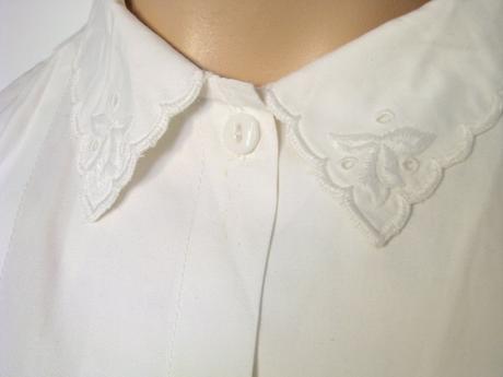 Vyšívaná biela blúzka, m