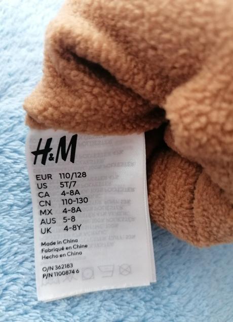 Hunate rukavičky, h&m,110