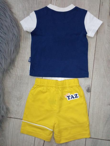 Letná súprava taz,tričko,šortky (0-3 m.), original marines,56