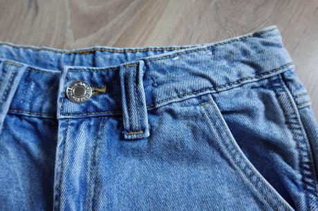 Riflové kraťasky h&m loose fit, h&m,146