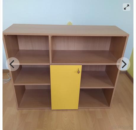 Polica,skrinka na hračky, 