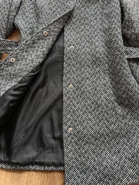 5x oblečený kabát s prímesou vlny, orsay,s