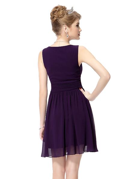 Šifónové spoločenské šaty, ever-pretty,40 / 41 / 42 / l / xl