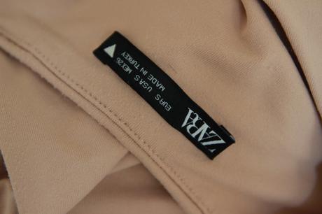 Béžový body top, zara, s, zara,s