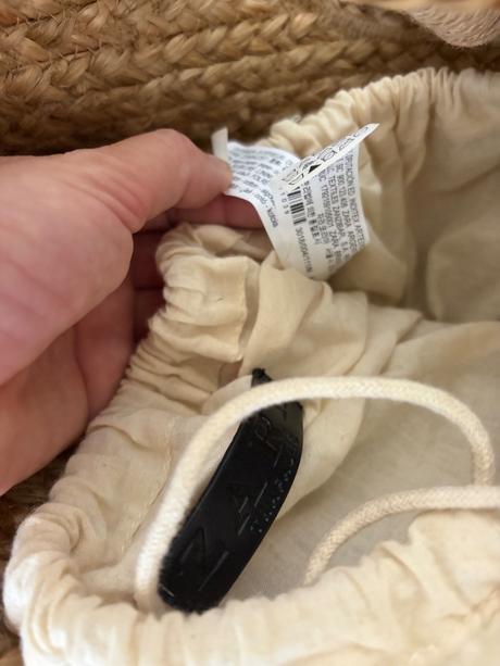 Zara boho letna jutova spagatova kabelka kosil, zara