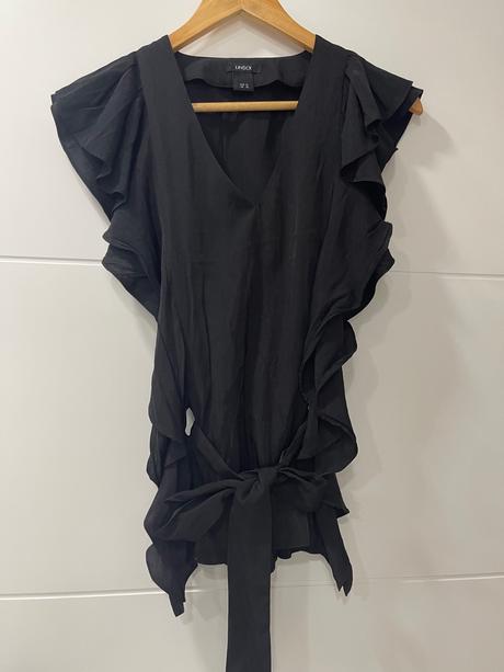 Čierna blúzka lindex, lindex,xs