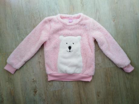 Teplá mikina s mackom, dopodopo,98