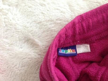 Cyklaménové tepláky v.98/104, lupilu,98