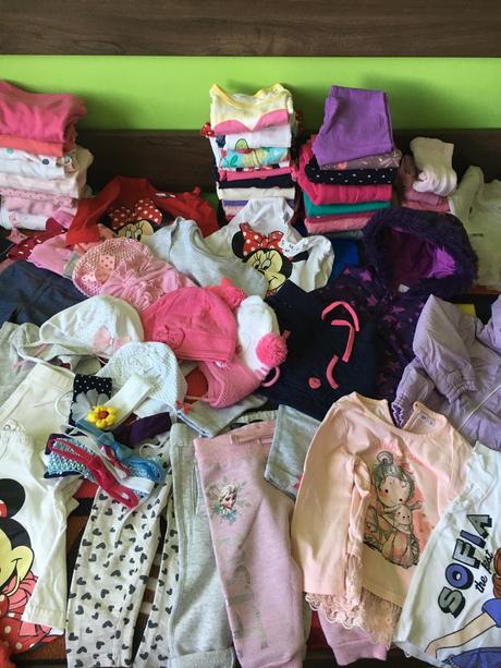 Balík dievčenského oblečenia, 50–62