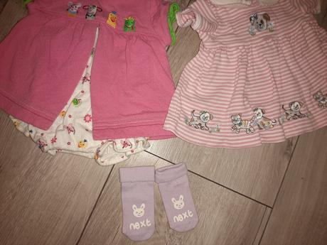 Dievčatko 0-6 m, 50–62