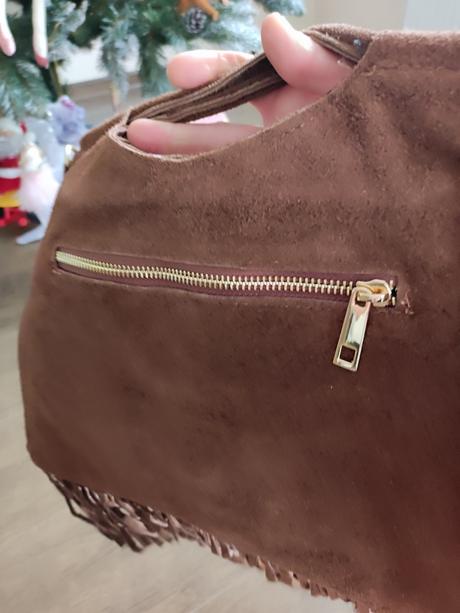 Dámska kožená kabelka genuine leather, 