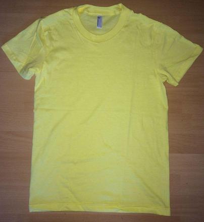 American apparel - pastelovo žlté, m
