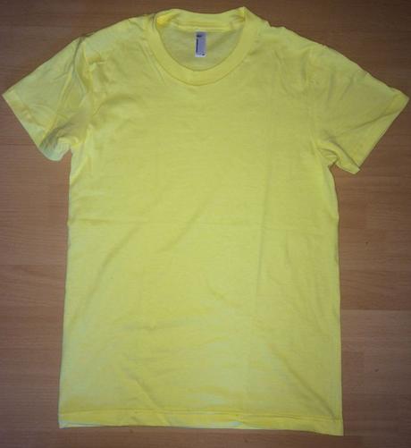 American apparel - pastelovo žlté, m