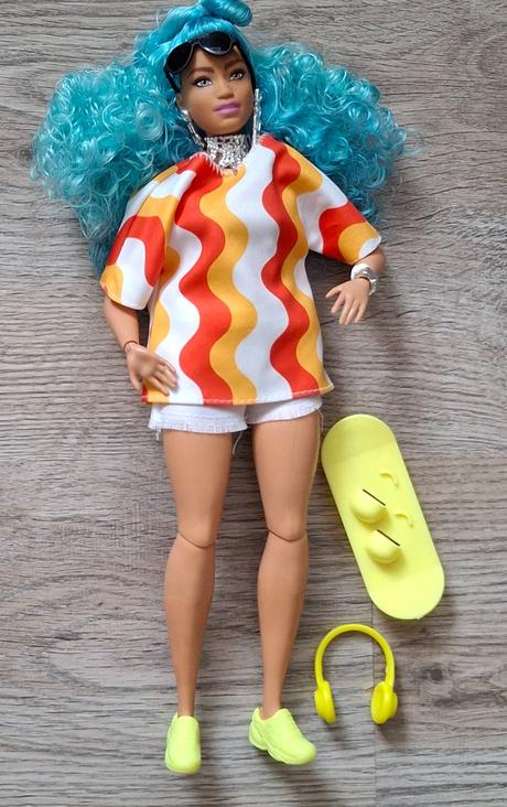 Nehrané bábiky barbie mattel extra,černošky,ohybné,