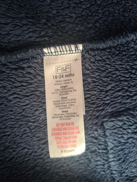 Detský župan, f&f,86