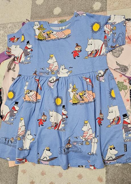 Letné šaty moomin, lindex,110