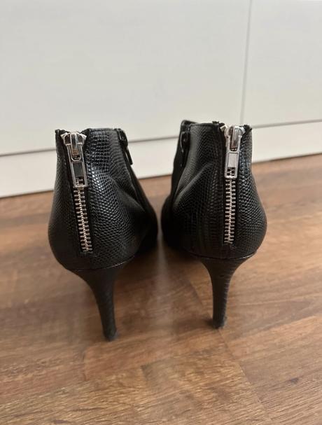 Čierne členkové čižmy f&f, f&f,40