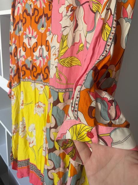 Farebne letne šaty, xxl