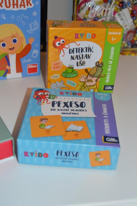 Rôzne vzdelávacie hry a kvízy zn. kvído (albi),