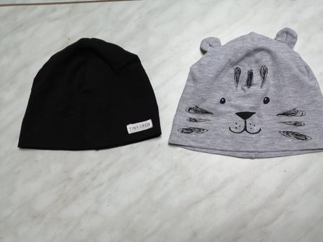 Čiapočky pre chlapcov  2 ks, 62-68, h&m,62