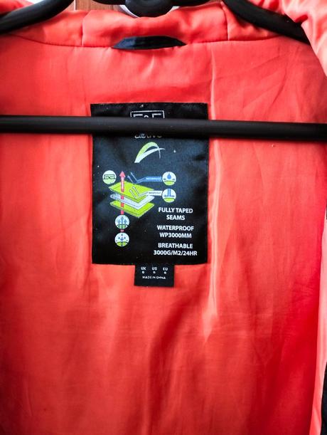 Vetrovka čierna, f&f,m