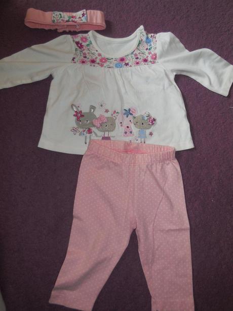 Balíček oblečenie leto/jeseň pre dievča 3-6-9mes., 68–80