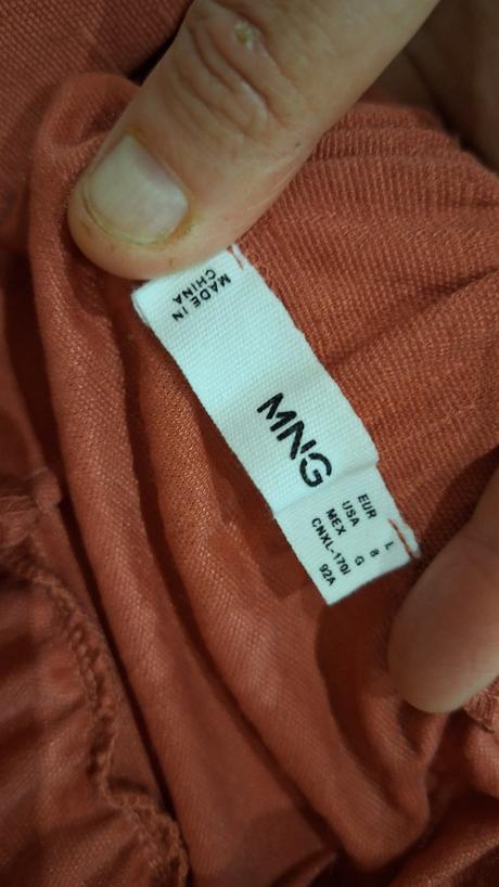 Letne saty na plaz mango vel 38/40, mango,l