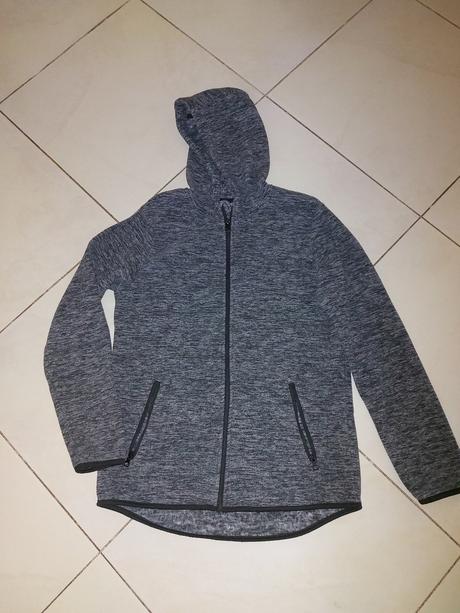 Mikina šedá, kik,158