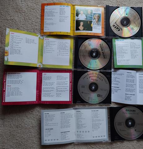 Cd anglictina v pesnickach, 