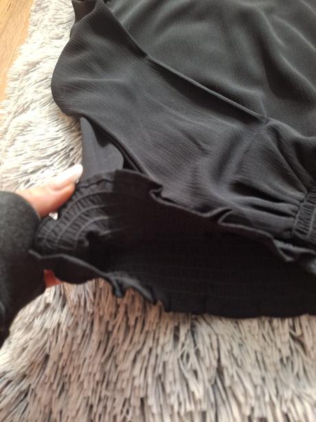 Čierna blúzka, h&m,164