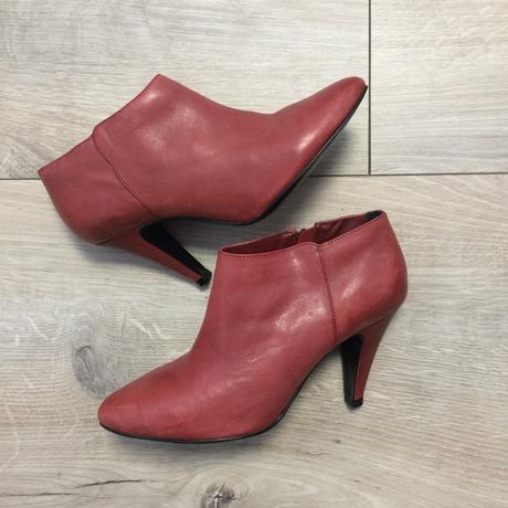 Kožené dámske kotníčky oasis č.38, vd -25cm, 38