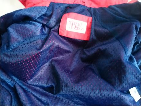 Červená prechodná bundička, albert tiburce, 110