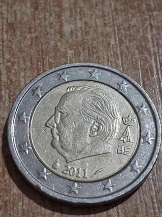 Minca 2 eura 2011 belgicko,