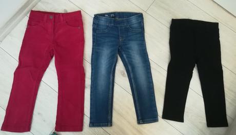 Nohavice veľkosť 98 hm,lindex,lupilu, 98