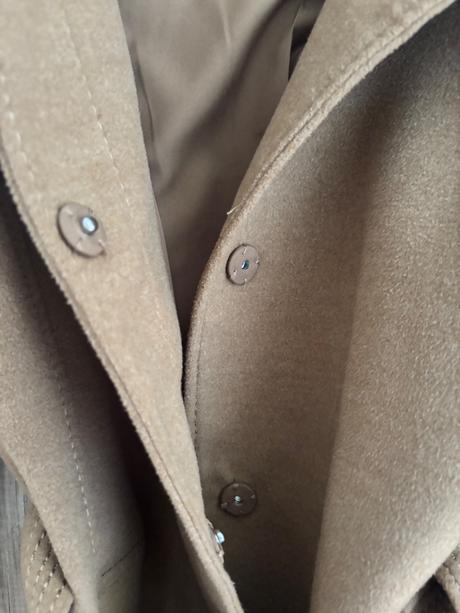 Hnedý kabát, h&m,40