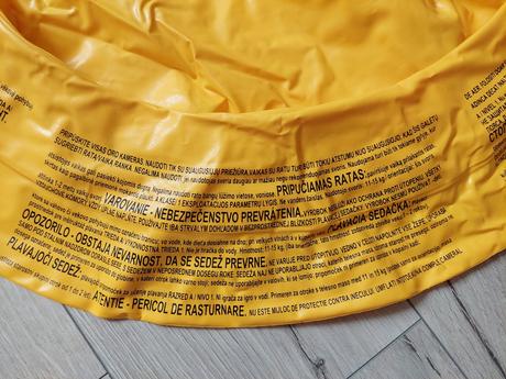 Plávacie koleso so sedačkou, 