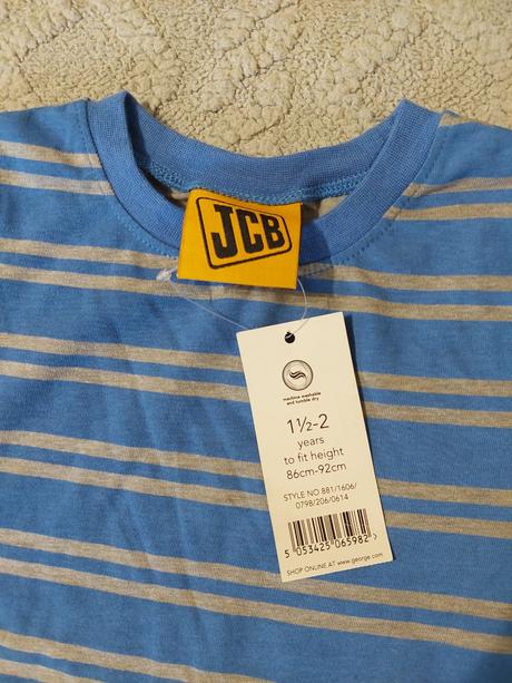 Tričko jcb, george,80