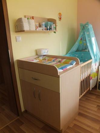 Prebaľovacia komoda, pult, 