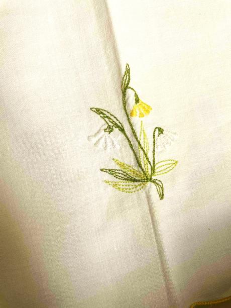 Starý veľkonočný obrus,