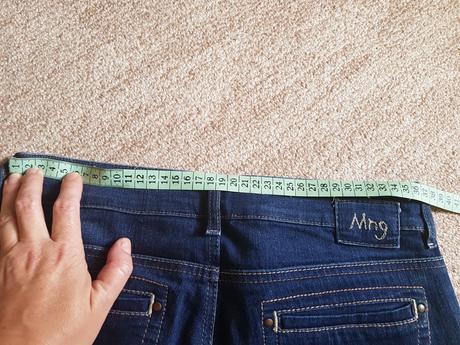 Mango riflové nohavice, mango,34