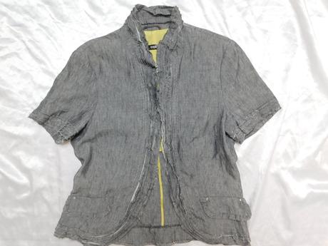 Luxusny lanovy blejzer, 38