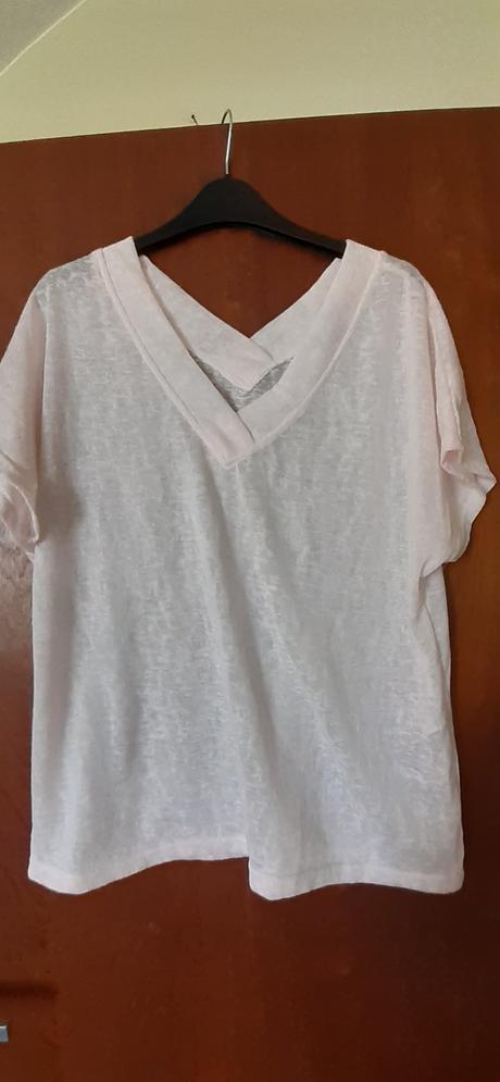 Bledoružové tričko, 46