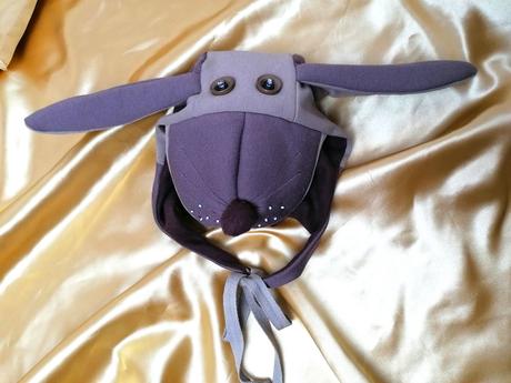 Zajačik čiapka - maska, 92 / 98 / 104 / 110