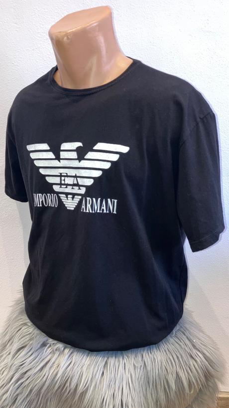 Pánske čierne tričko s potlačou, m