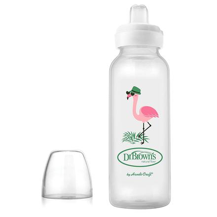 Dr. browns fľaša štandart plameniak 250ml, 6m+, 