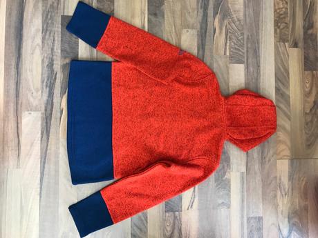 Mikina z pleteného fleecu, len opraná, mckinley,152