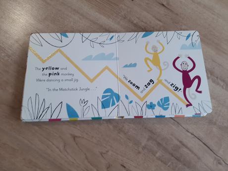 Krásna knižka colours...matchstick monkey,