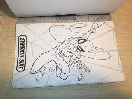 Spiderman colouring fun pad nsu21, 