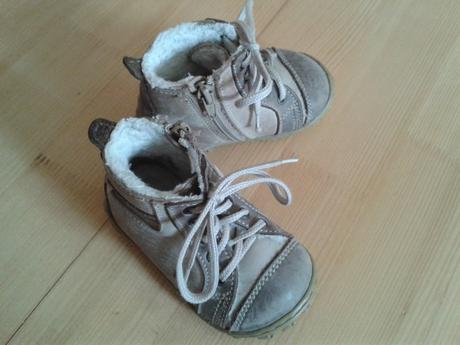 Zimné kožené topánočky, santé,22